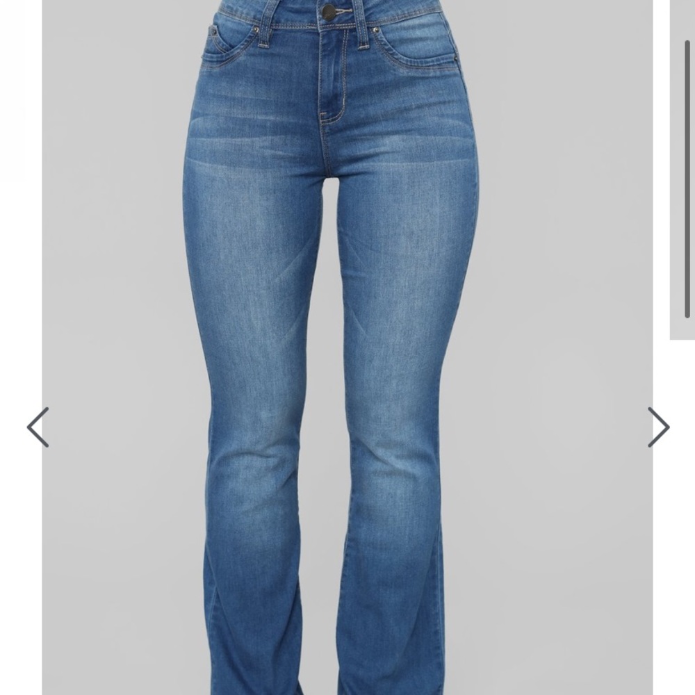 Fashion nova flare jeans